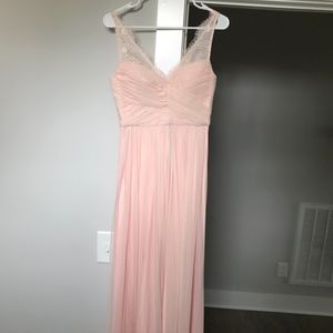 Blush Anthropologie / BHLDN Hitherto Fleur Dress